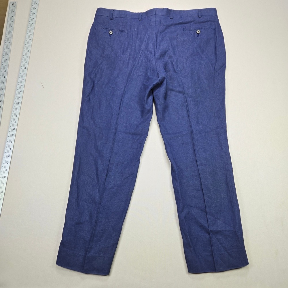 Ralph Lauren Blue Dress Pants - Picture 2 of 8